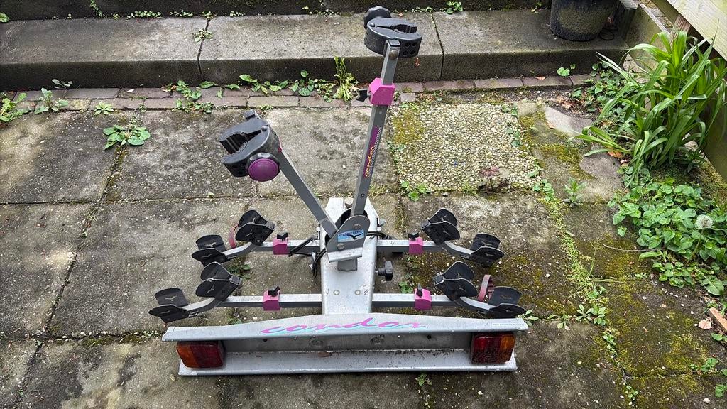 Spinder Condor fietsendrager voor 2 fietsen, Auto diversen, Fietsendragers, Ophalen, 2 fietsen, Gebruikt, Trekhaakdrager