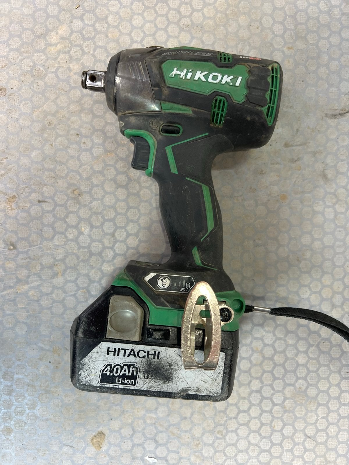 HiKOKI (voorheen Hitachi) Accu Slagmoersleutel 4.0Ah, Doe-het-zelf en Verbouw, Gereedschap | Boormachines, Overige typen, Ophalen of Verzenden