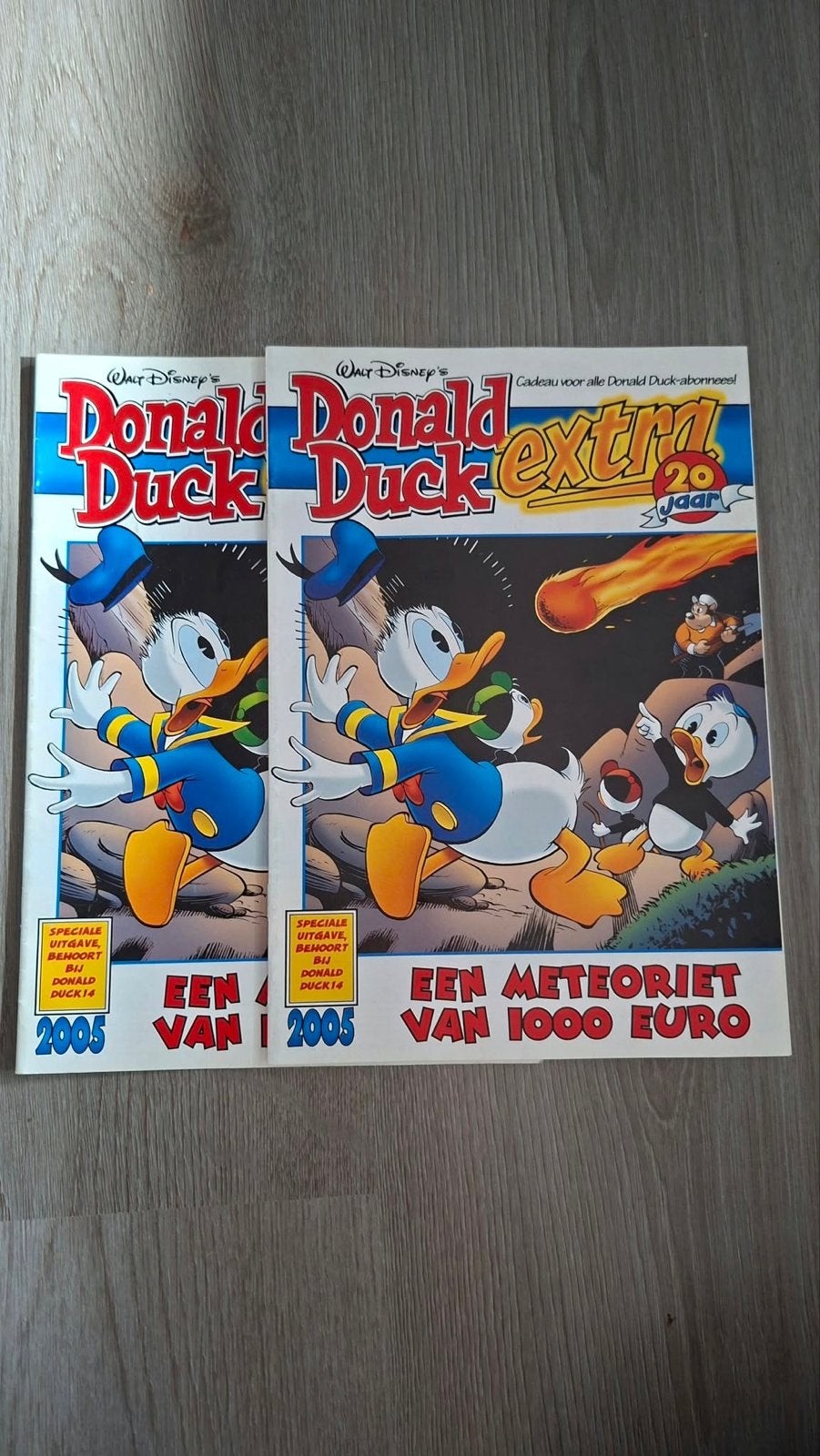 Donald Duck Extra 2005 - Een Meteoriet van 1000 Euro, Meerdere stripboeken, Ophalen of Verzenden, Gelezen