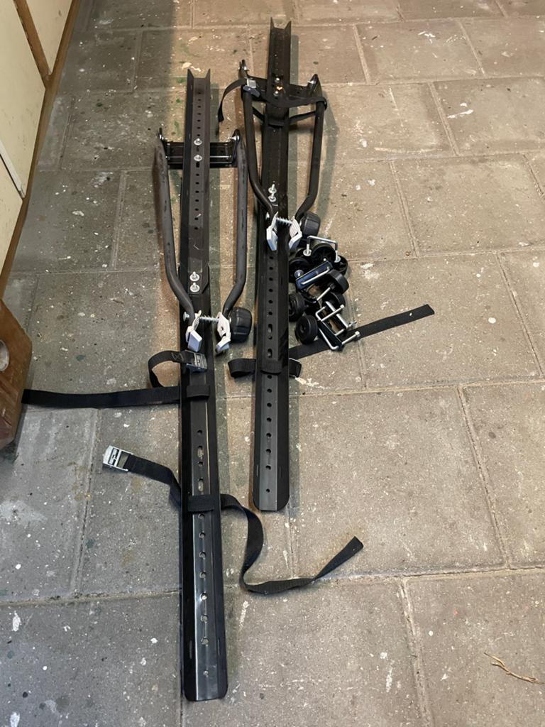 Fietsendragers voor op imperial, Ophalen, Dakdrager