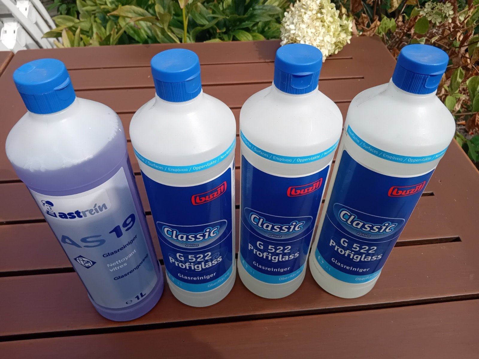 Buzil Classic G 522 Profi Glass Glasreiniger (4x 1L), Ophalen of Verzenden, Schoonmaakmiddel
