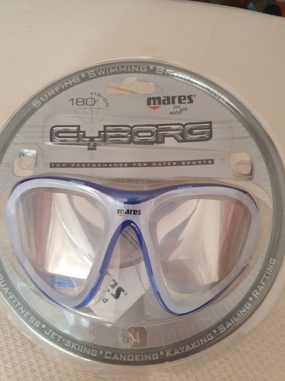Cyborg zwembril, snorkelen, zwemmen, surfen, Ophalen of Verzenden, Nieuw, Duikbril of Snorkel