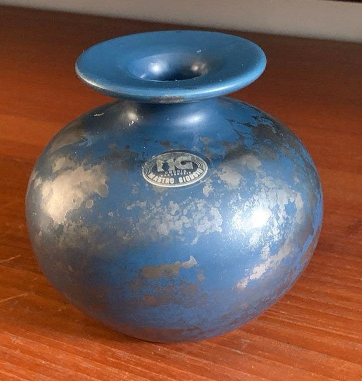 Studio Ceramic Vase from Mastro Giorgio Umbria, Italy, 1950s, Ophalen of Verzenden