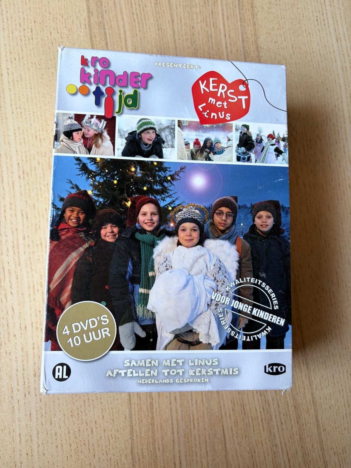 KRO Kindertijd: Kerst met Linus (4 DVD's), Cd's en Dvd's, Gebruikt, Alle leeftijden, Tv-serie, Familie
