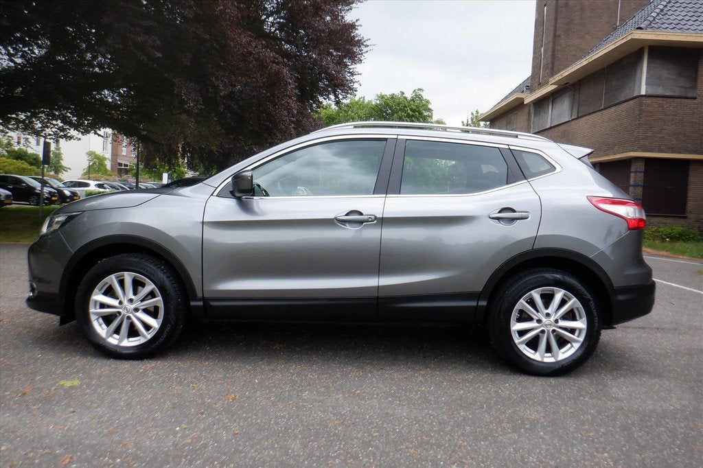 Nissan Qashqai 1.2 115pk DIG-T AUTOMAAT-CAMERA-TREKHAAK-STOE, Auto's, 12 maanden, Stof, Gebruikt, 4 cilinders