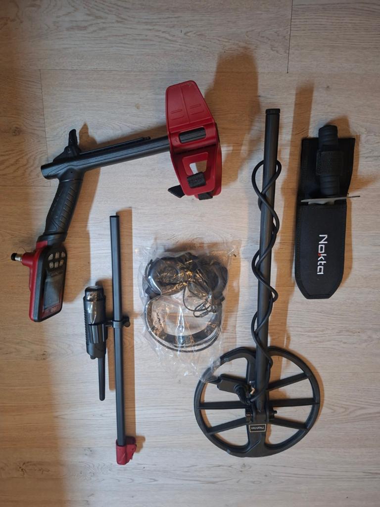 Nokta Metaaldetector set compleet en nieuw, Overige merken, Meer dan 30 cm, Nieuw, Ophalen of Verzenden