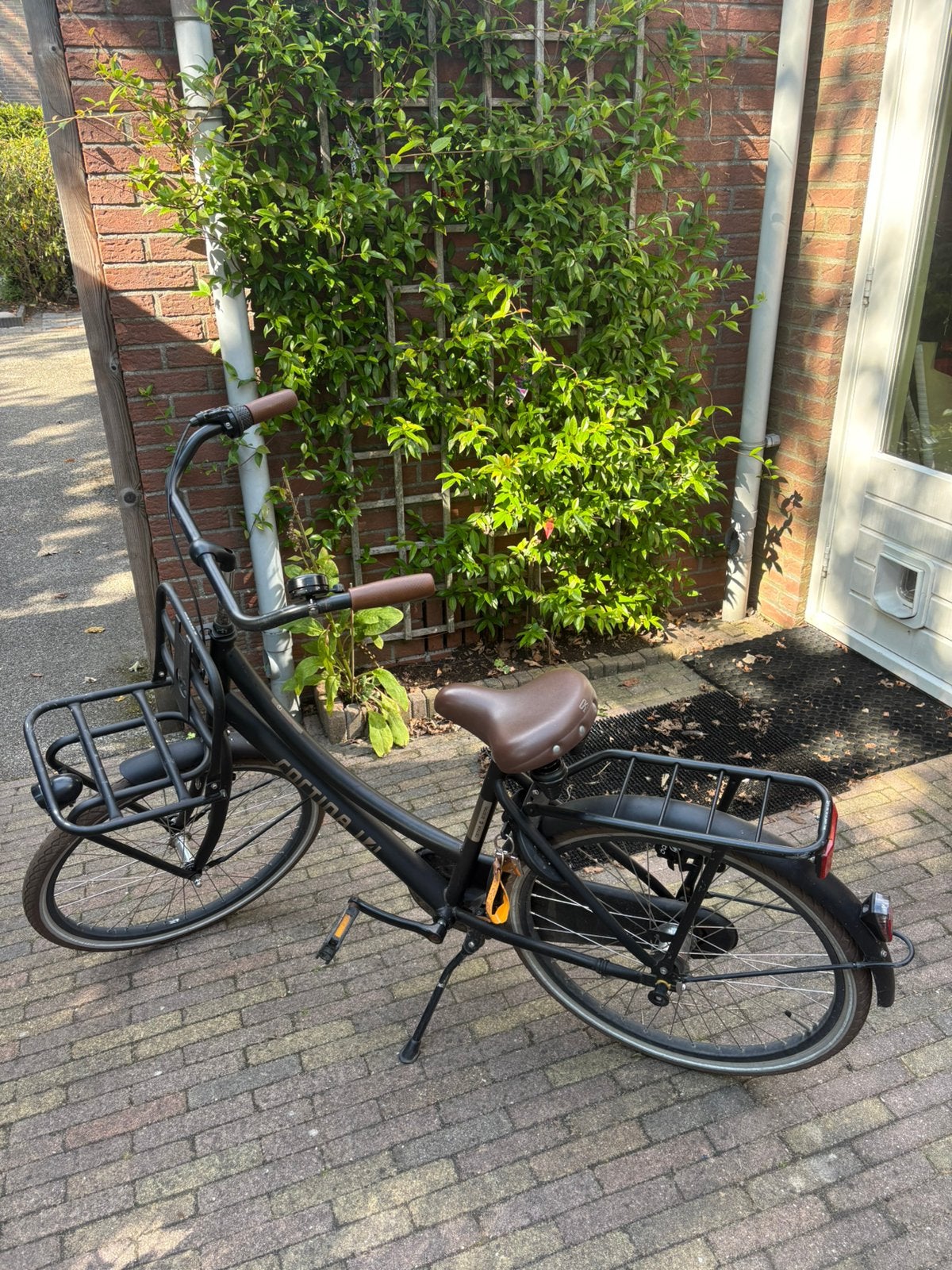 Kinderfiets cortina, Ophalen, Gebruikt