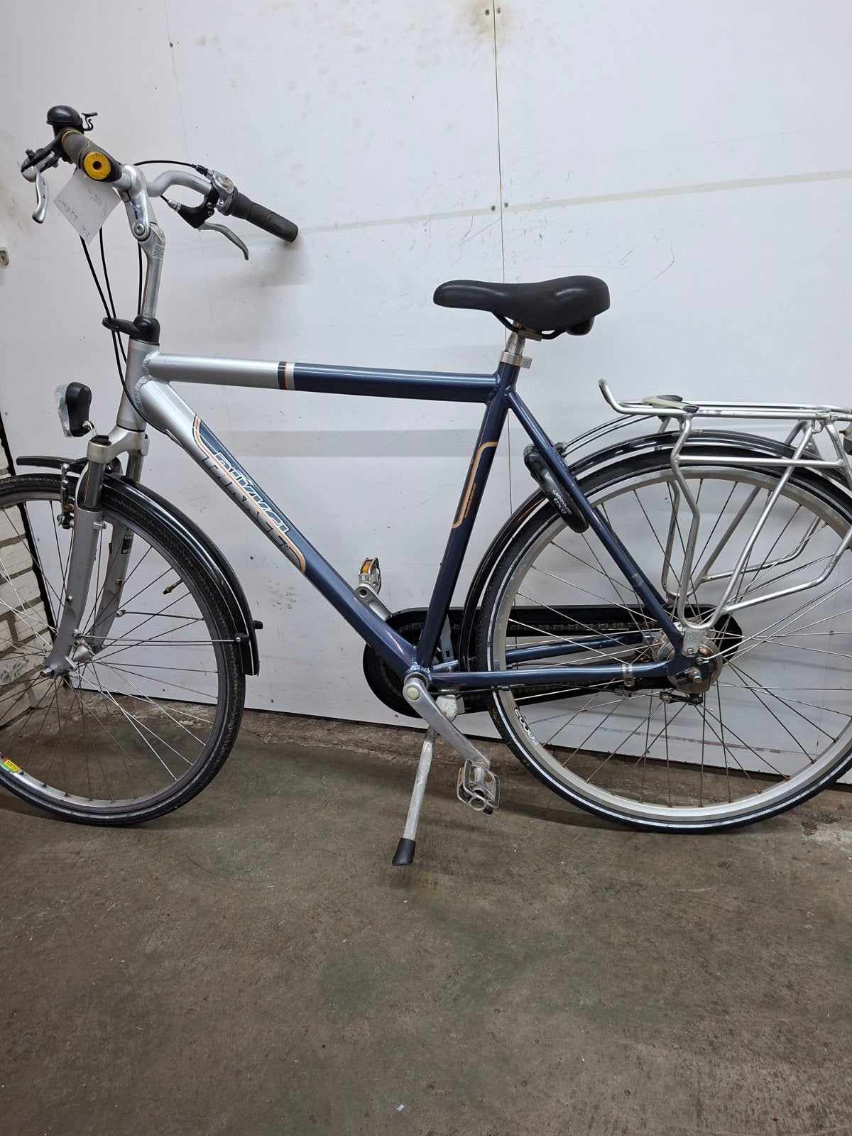 Bikkel fiets met 7 versnellingen en vering, Overige merken, Gebruikt, Versnellingen, Ophalen of Verzenden