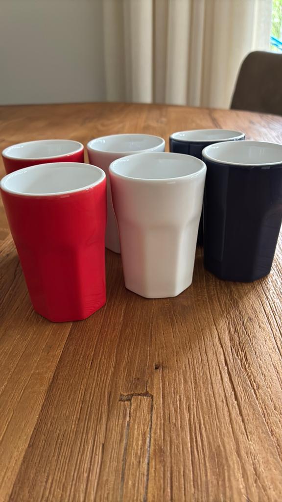 Espresso bekertjes, Ophalen of Verzenden, Overige stijlen, Kop(pen) en/of Schotel(s), Glas