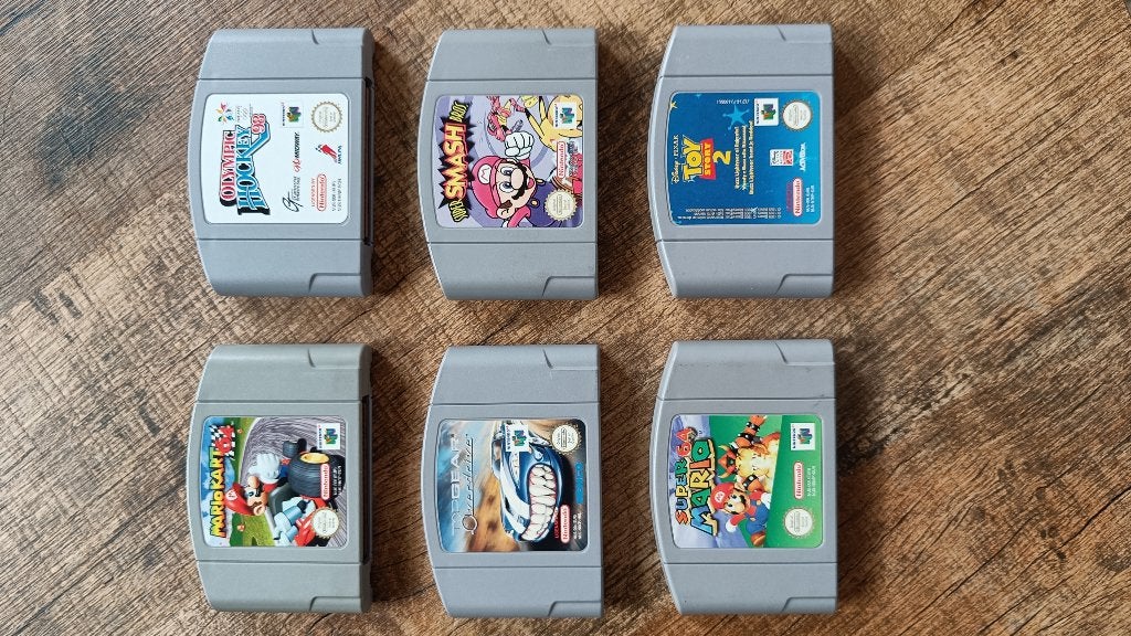Nintendo 64 Spellen: Super Smash Bros, Mario Kart & Meer, Gebruikt, Overige genres, Eén computer, Ophalen of Verzenden