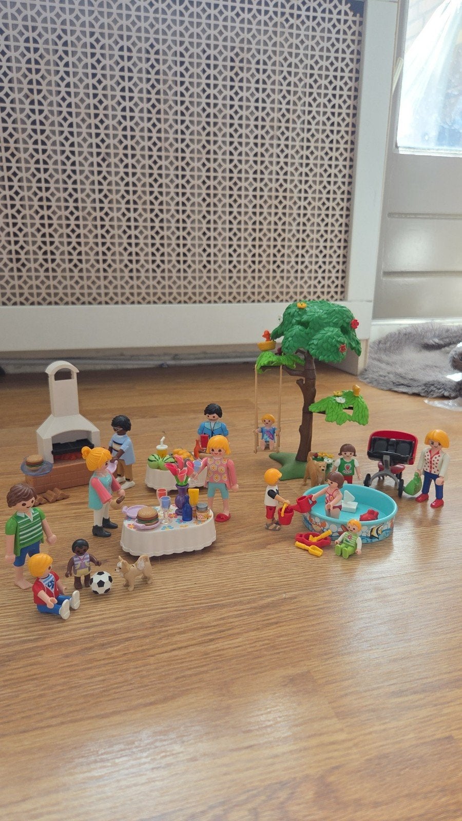 Playmobil City Life Familiefeest met barbecue (set 9272), Kinderen en Baby's, Speelgoed | Playmobil, Gebruikt, Complete set, Overige typen