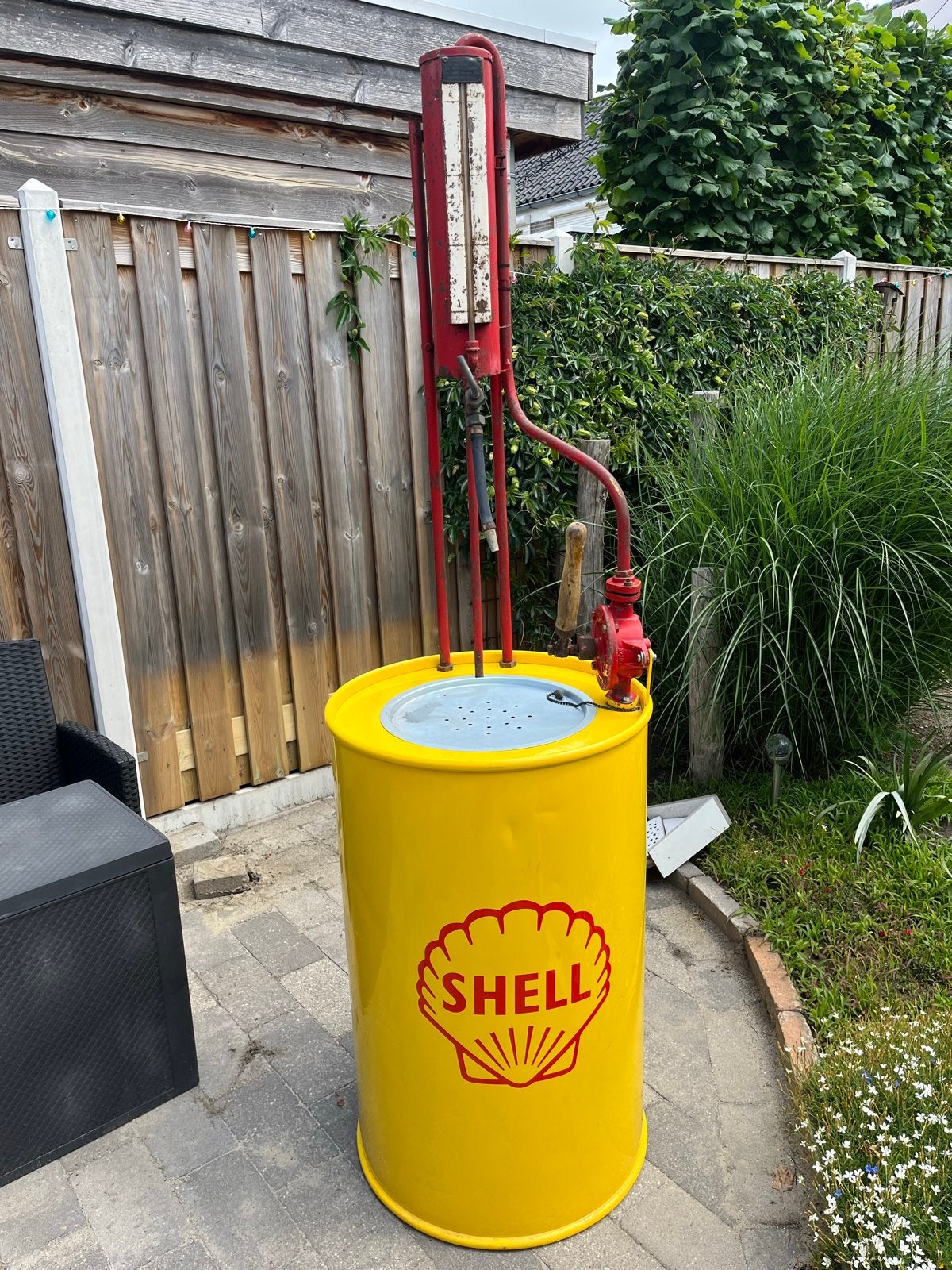 Shell Benzinepomp, Ophalen, Gebruikt