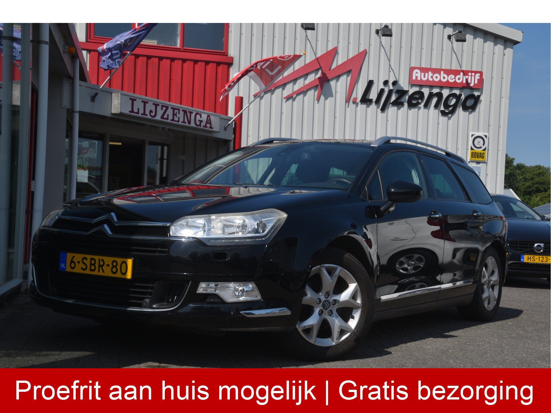 Citroën C5 Tourer 1.6 THP Business Automaat | Hydraulische, Auto's, Gebruikt, Zwart, C5, 1598 cc