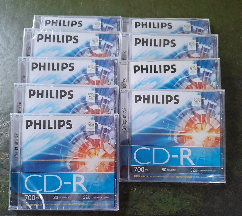 CD discs - rewritable - Philips, Computers en Software, Verzenden, Nieuw, Dvd