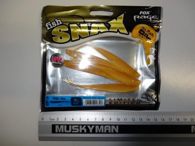 Kunstaas: Fox Rage Fish Fork Tail 10 cm shads, Verzenden, Nieuw, Overige typen