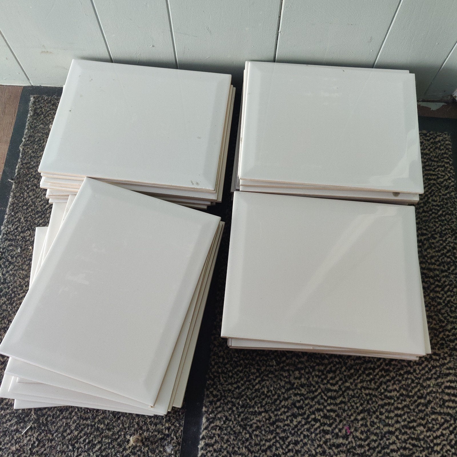 Witte keramische tegels - Nieuwstaat, Ophalen, Nieuw, 20 tot 40 cm, Minder dan 5 m²