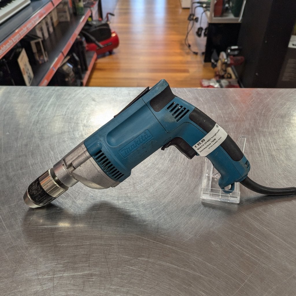 MAKITA DP4003 hoogkoppel boormachine 750W, Makita, Gebruikt, Support@makita.com, Makita Corporation, 3-11-8, Sumiyoshi-cho, 
Anjo, Aichi 446-8502
Japan