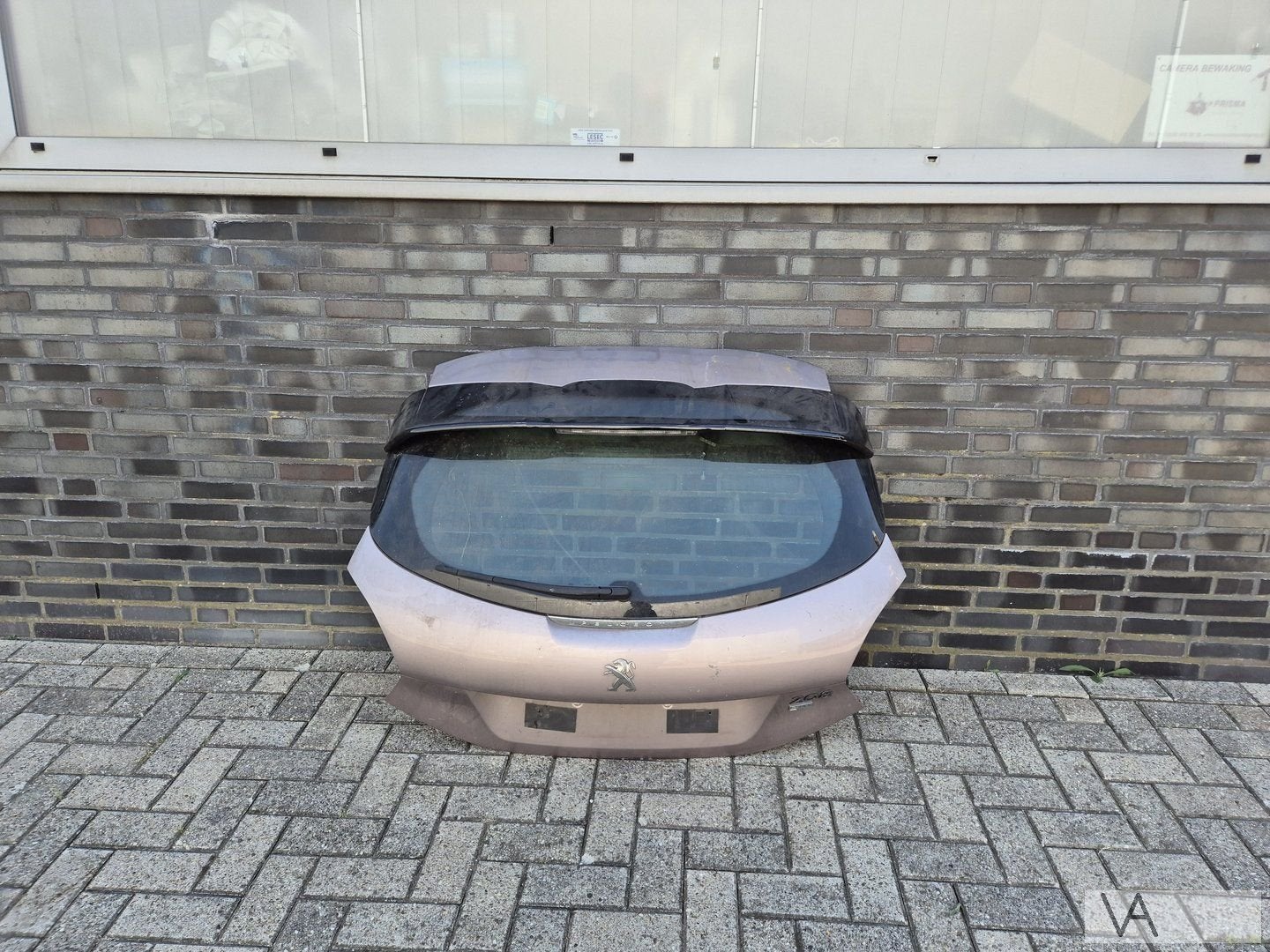Achterklep MET SPOILER van Peugeot 208 2012 - 2019 300 euro, Gebruikt, -, Ophalen of Verzenden, Achter