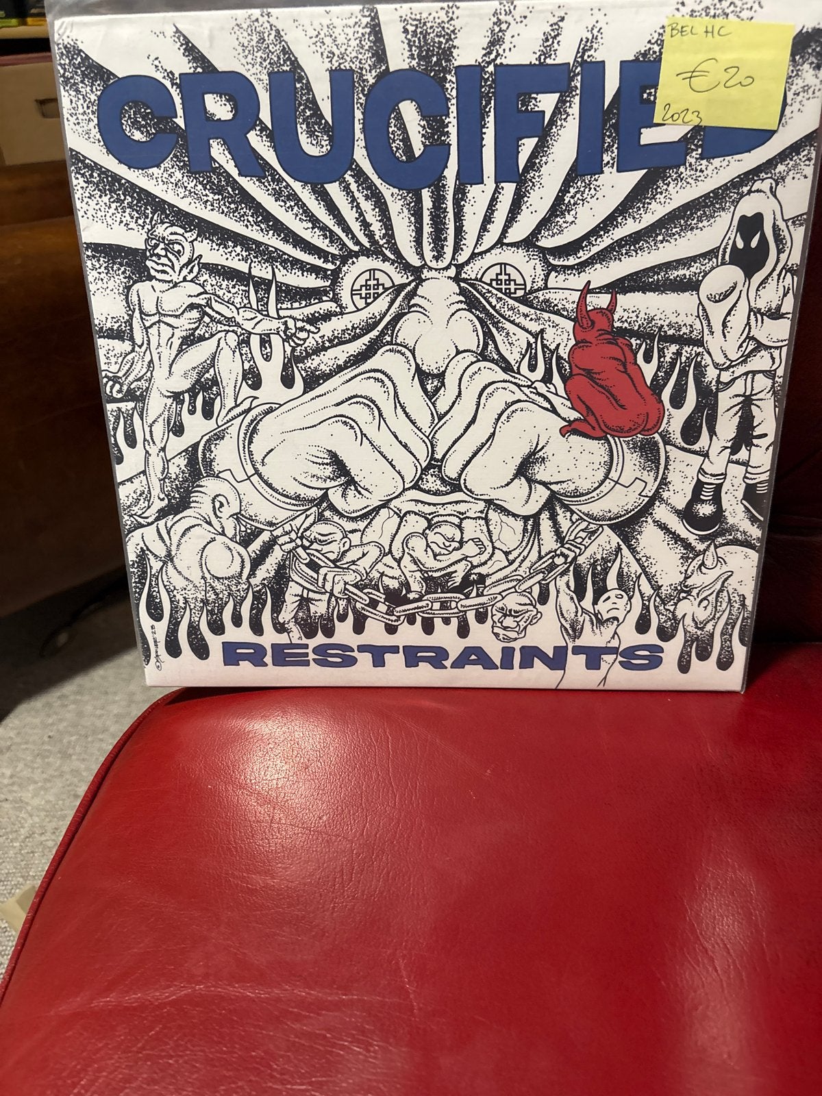 Crucified - Restraints Vinyl LP (BEL HC Punk), Verzenden, Overige genres, 2020 tot heden, Zo goed als nieuw