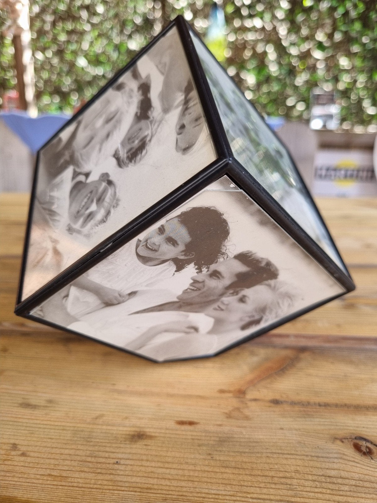 Unieke Fotocarrousel - nieuw, Kunststof, Fotocarrousel, Met afbeelding, 12 cm