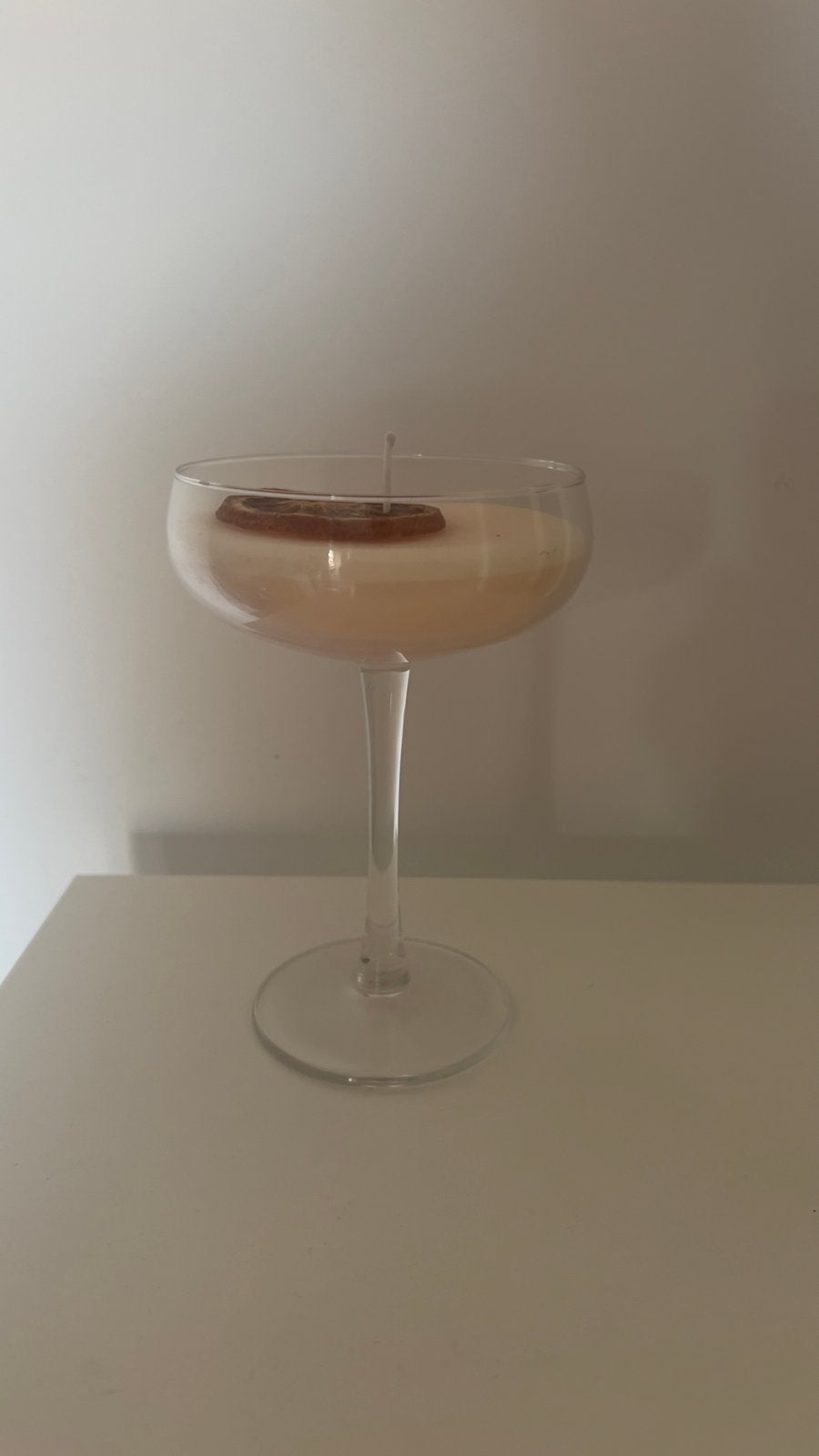 Cocktailkaars lichtroze, Ophalen of Verzenden, Roze, Kaars, Was