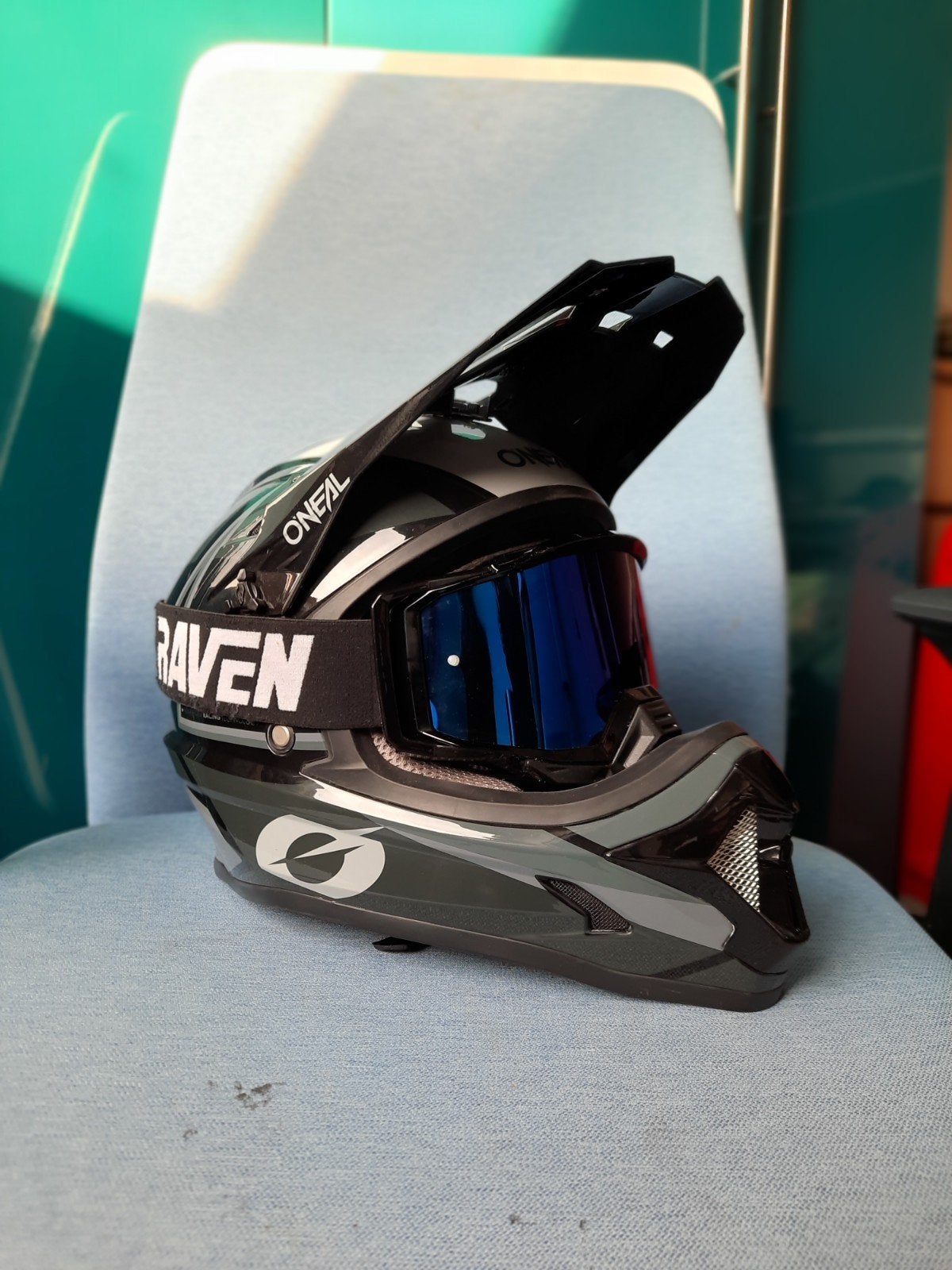 Oneal Sonus SPLIT V.23 + Raven Goggles, M, Zo goed als nieuw, Heer of Dame, Ophalen
