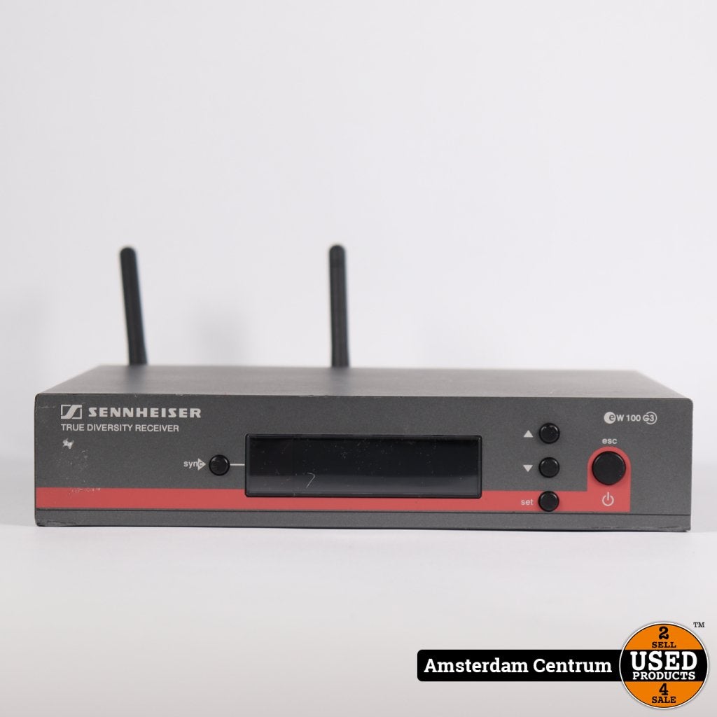 Sennheiser EM 100 G3 Receiver 823-865MHz - B Grade, Sennheiser, Gebruikt, https://www.sennheiser.com/global-contact, Am Labor 1, 30900 Wedemark, Duitsland