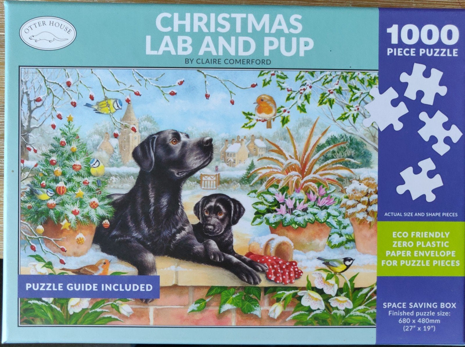 OTTERHOUSE CHRISTMAS LAB PUPS, Hobby en Vrije tijd, Ophalen of Verzenden, 500 t/m 1500 stukjes, Nieuw