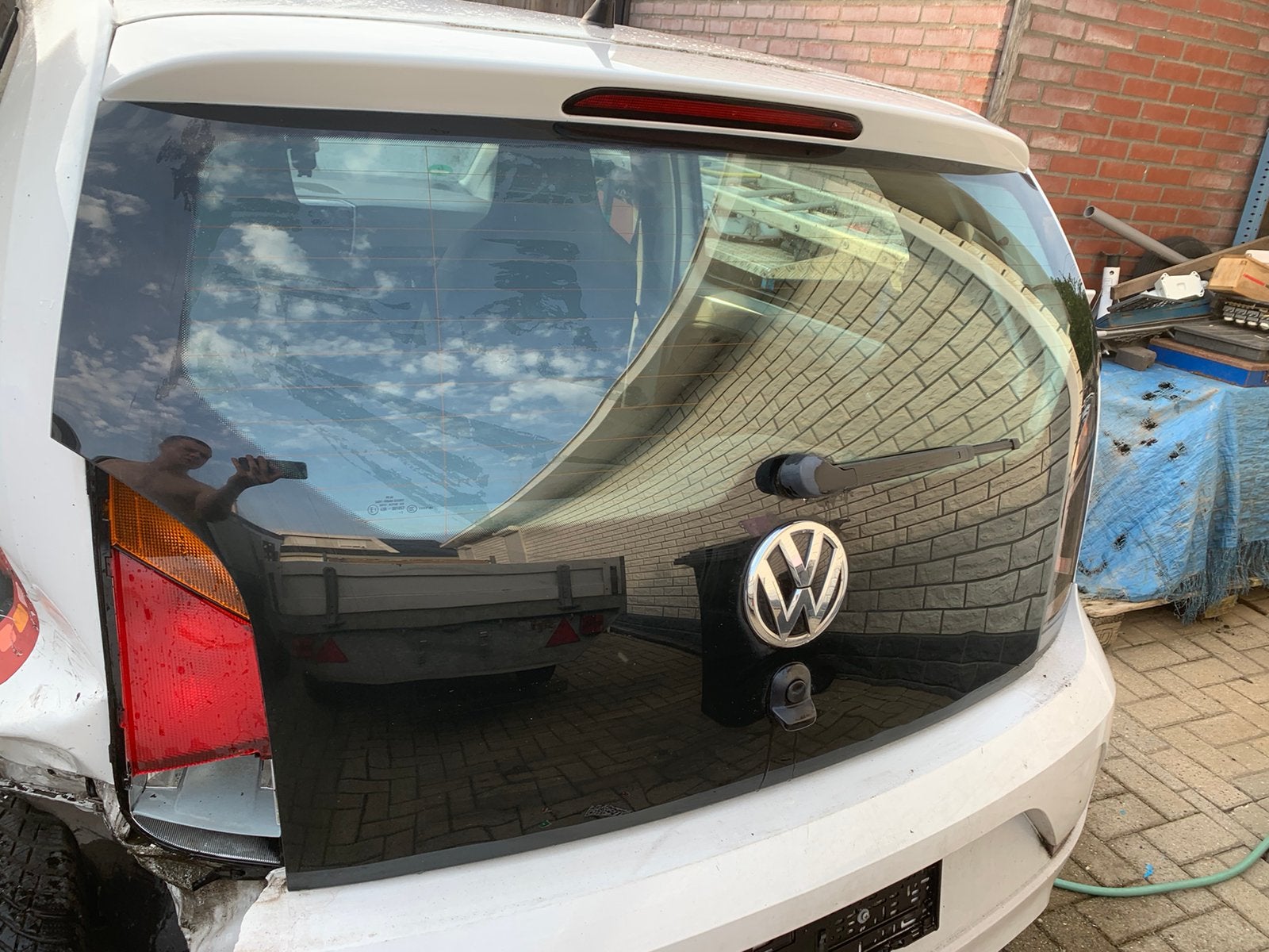 Volkswagen up 2017 5dr achterklep met raam LB9A, Auto-onderdelen, Ophalen, Gebruikt, Achterklep, Volkswagen