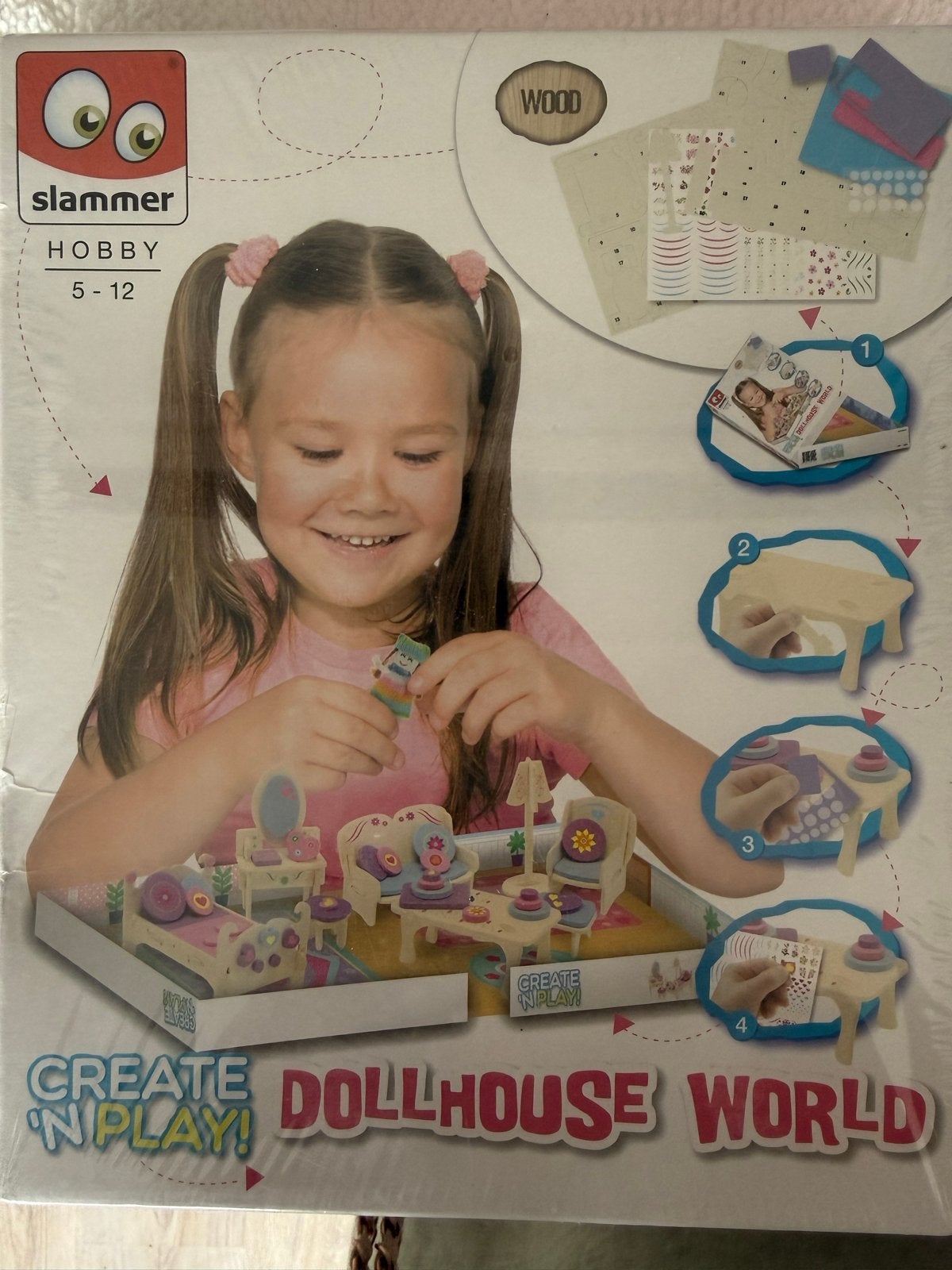 Slammer Create 'N Play! Dollhouse World Hobbyset, Kinderen en Baby's, Speelgoed | Poppenhuizen, Ophalen of Verzenden, Nieuw, Toebehoren