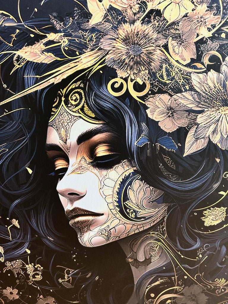 Giclee Chroma-xx - Déesse des morts  ZOMEROPRUIMING, Antiek en Kunst, Gesigneerd in de plaat, Verzenden, Giclee