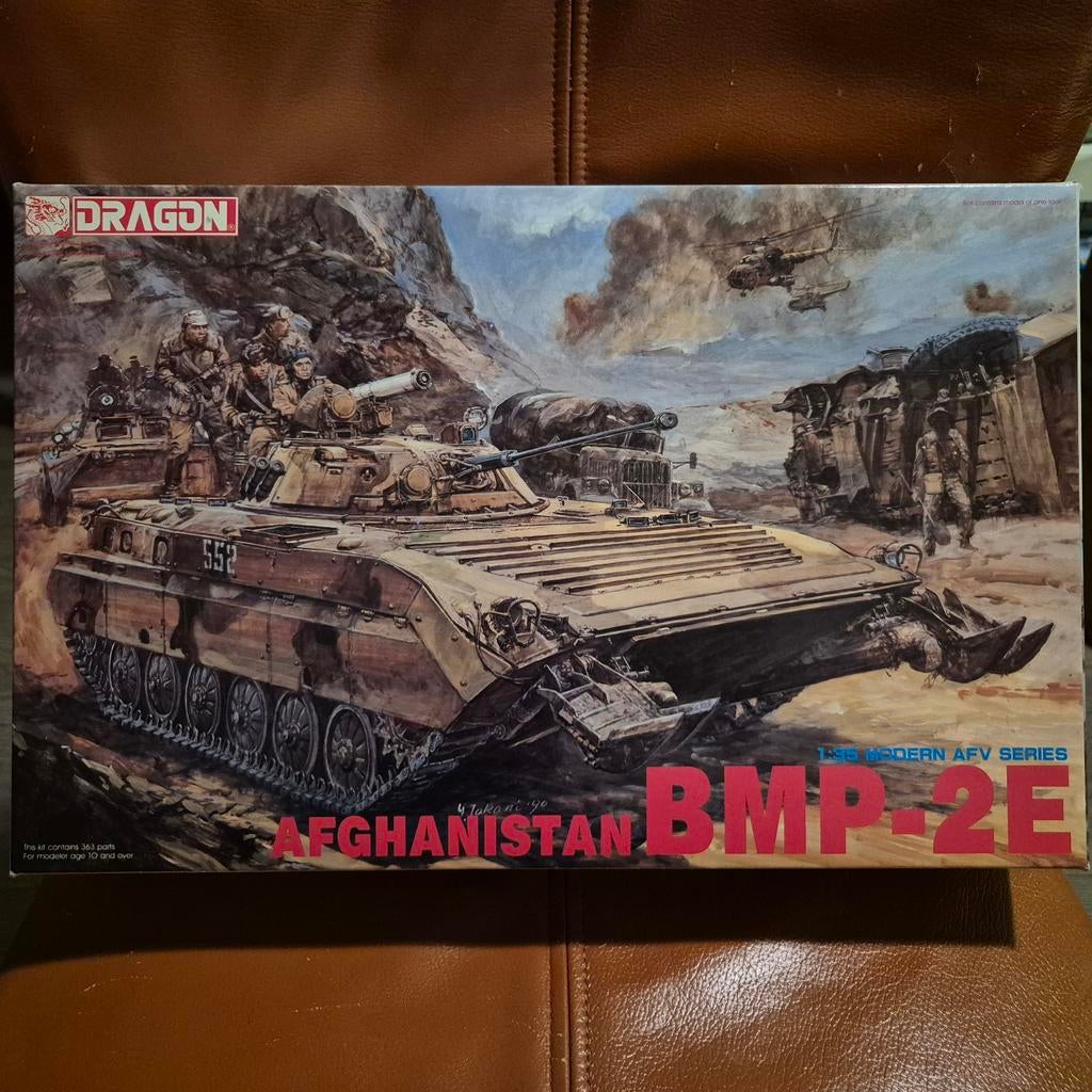 Dragon 1:35 BMP-2E Afghanistan bouwmodel, Overige merken, Tank, 1:32 tot 1:50, Nieuw