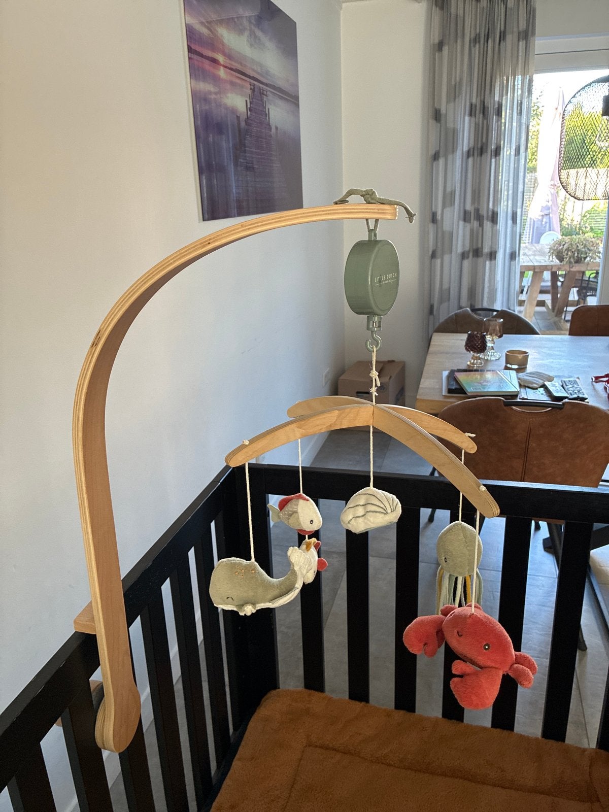 Little Dutch Muziekmobiel Ocean Mint, Ophalen, Zo goed als nieuw, Mobiel, Met geluid