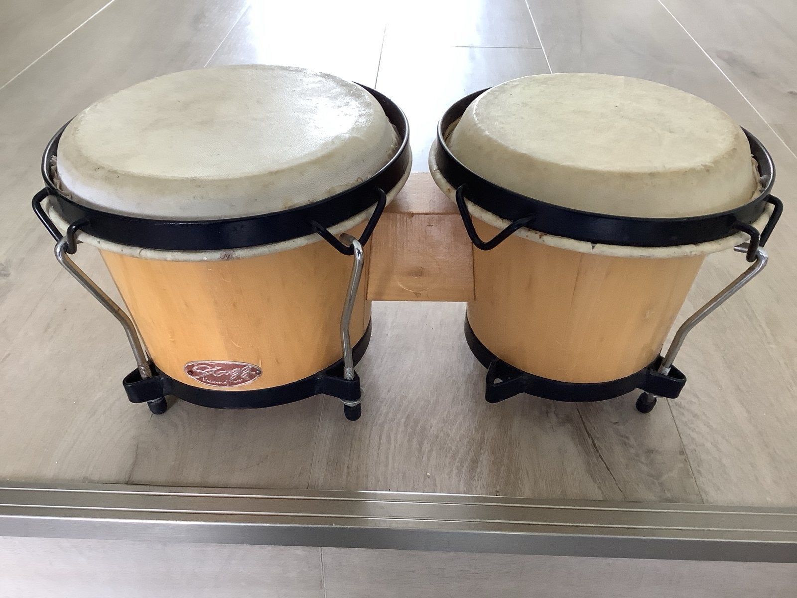 STAGG Bongo's - Percussie-instrument (BW-70-N), Muziek en Instrumenten, Ophalen of Verzenden, Gebruikt, Trommel