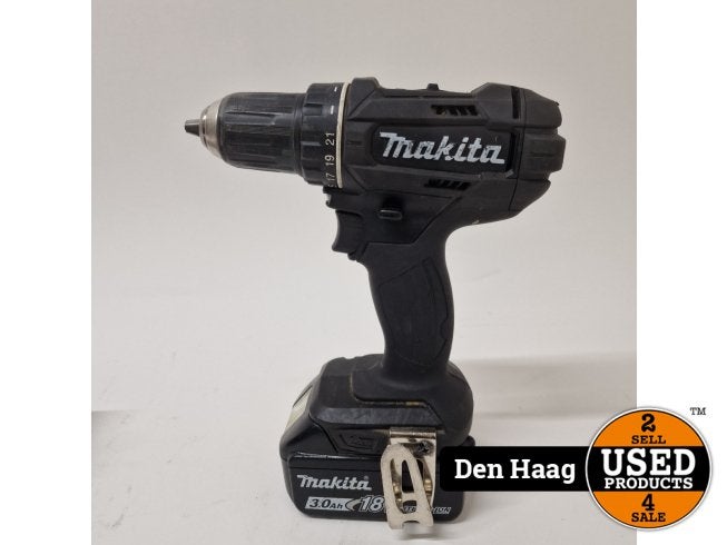 Makita DDF482 Schroefboormachine 18V | incl garantie, Makita, Zo goed als nieuw, Support@makita.com, Makita Corporation, 3-11-8, Sumiyoshi-cho, 
Anjo, Aichi 446-8502
Japan