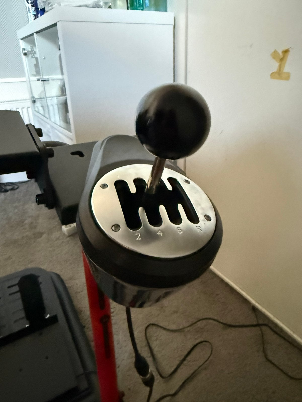 Thrustmaster th8a met accessoires, Ophalen of Verzenden, Zo goed als nieuw