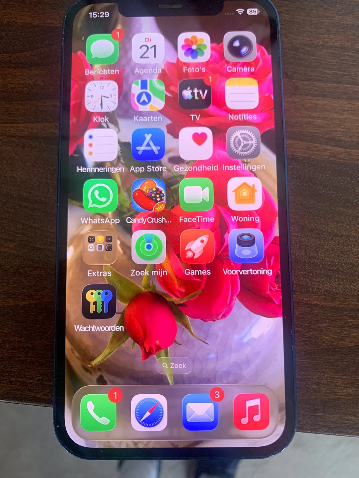 Iphone 12 128gb, Telecommunicatie, Mobiele telefoons | Apple iPhone, Ophalen, Zo goed als nieuw, 80 %, 128 GB