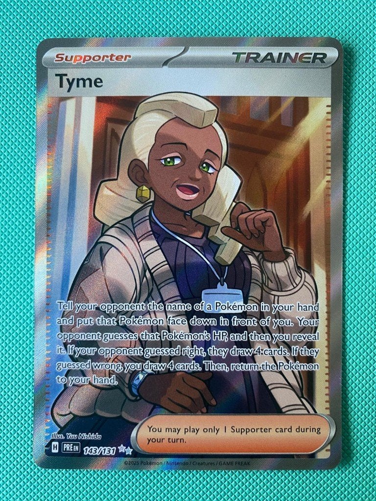 Tyme 143/131 PRE, Ophalen of Verzenden, Nieuw, Losse kaart, Foil