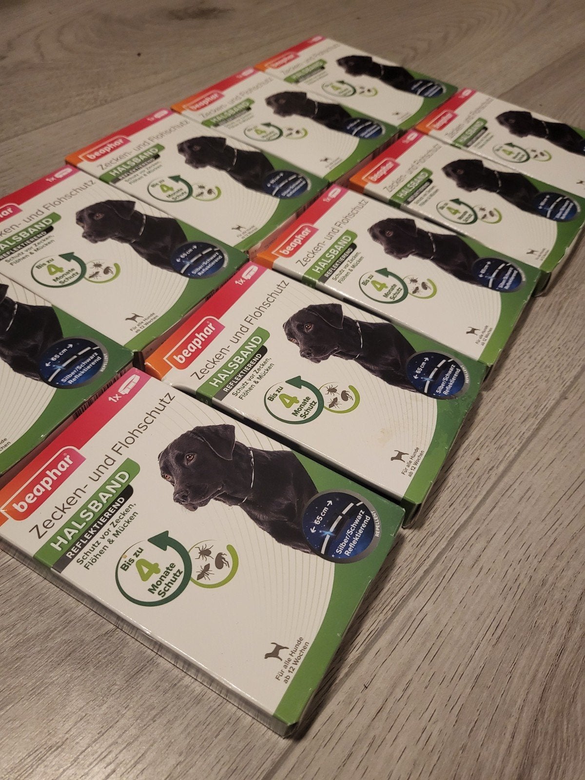 Partijverkoop: 10x Beaphar Anti-Teken & Vlooienband Hond (65, Ophalen of Verzenden, Nieuw