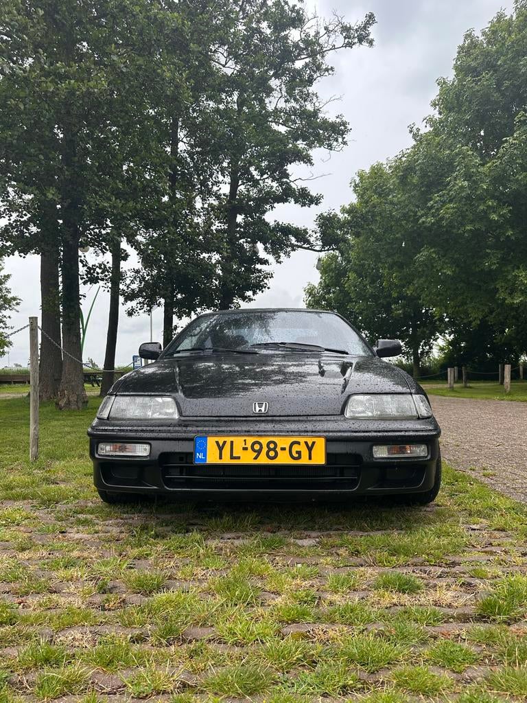 Honda Civic 1.6 I CRX Coupe 16V Dohc ED9 1990 Zwart, Ophalen