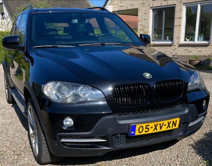 BMW X5 3.0 SI AUT 2007 Zwart, Auto's, X5, Origineel Nederlands, 272 pk, Vierwielaandrijving
