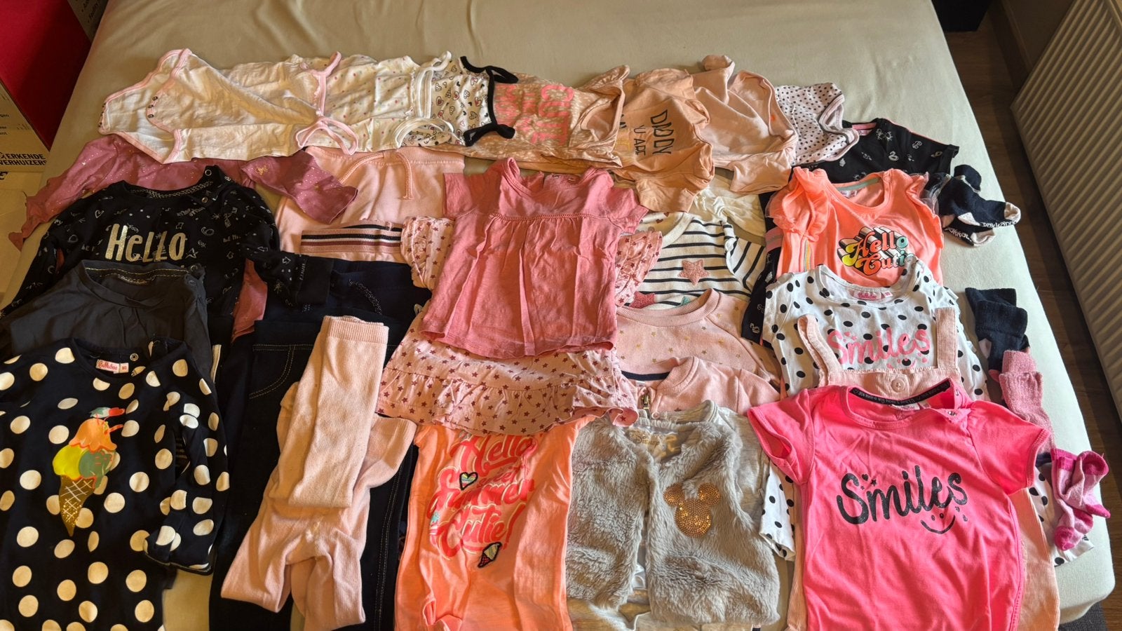 Meisjes pakket kleding maat 80, Kinderen en Baby's, Ophalen of Verzenden, Zo goed als nieuw, Meisje, Overige typen