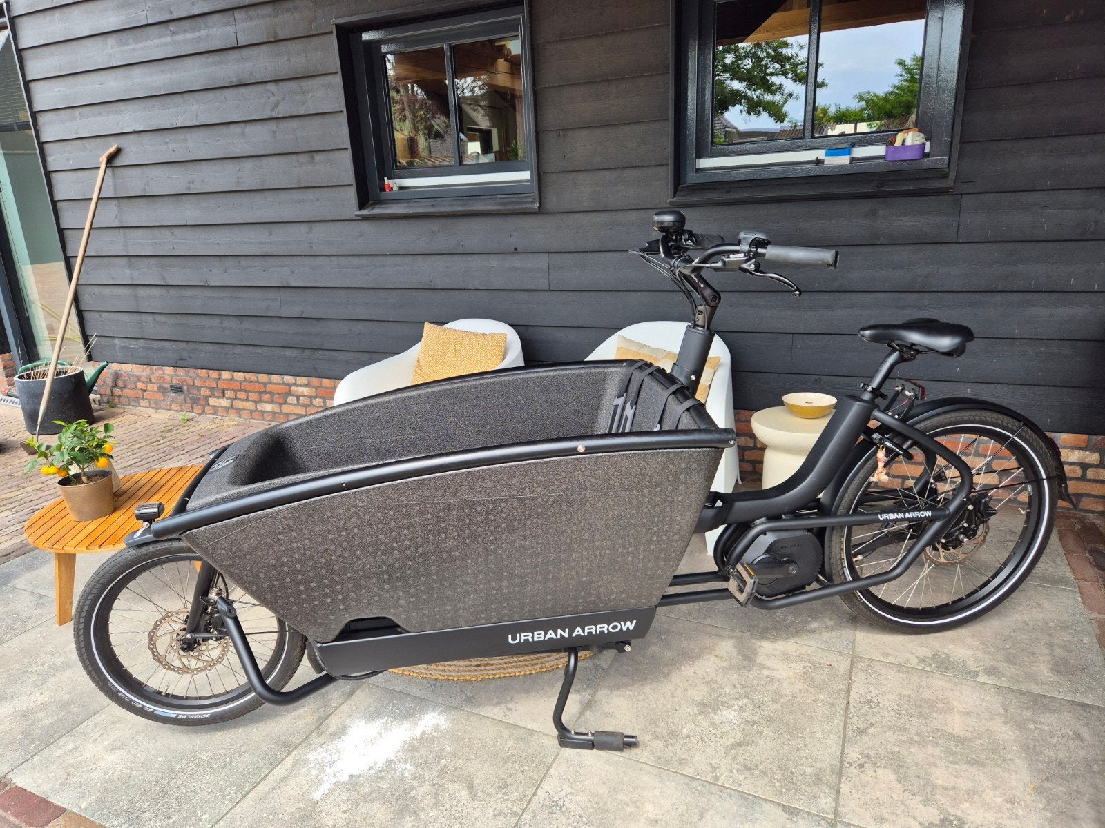 Urban Arrow Family Performance Line Essential 500mh compleet, 3 kinderen, Elektrisch, Zo goed als nieuw, Schijfrem