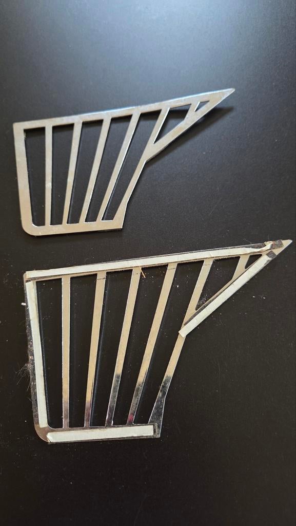 Chrome Wings voor Goldwing Motor - Decoratieve Zijpanelen, Ophalen of Verzenden, Gebruikt