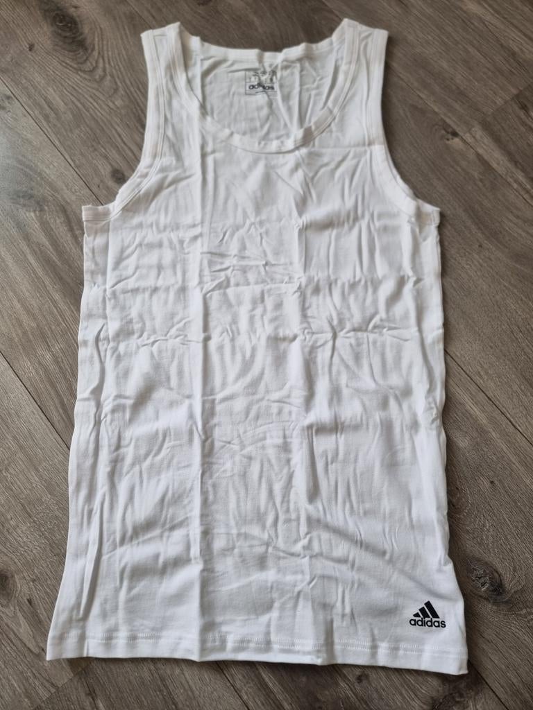 Wit heren top Adidas, maat S, Nieuw (GB16), Ophalen of Verzenden, Nieuw, Maat 48/50 (M), Wit