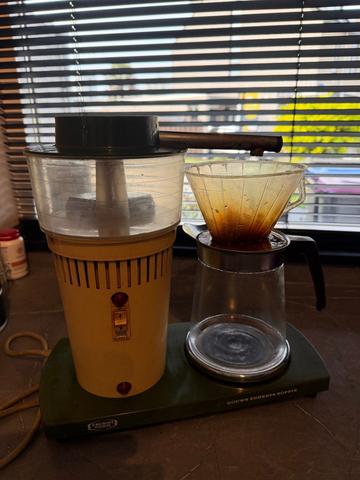 Vintage Douwe Egberts Koffiezetapparaat, Ophalen, Gebruikt, Koffiemachine, Gemalen koffie