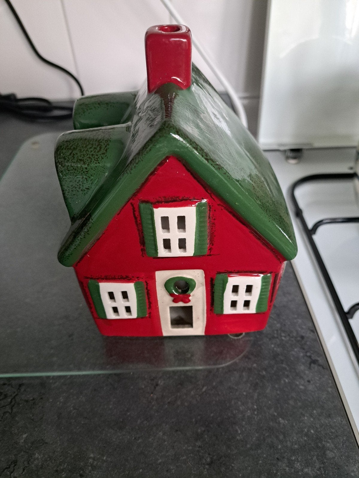 twee kerst huisjes met verlichting, Diversen, Ophalen
