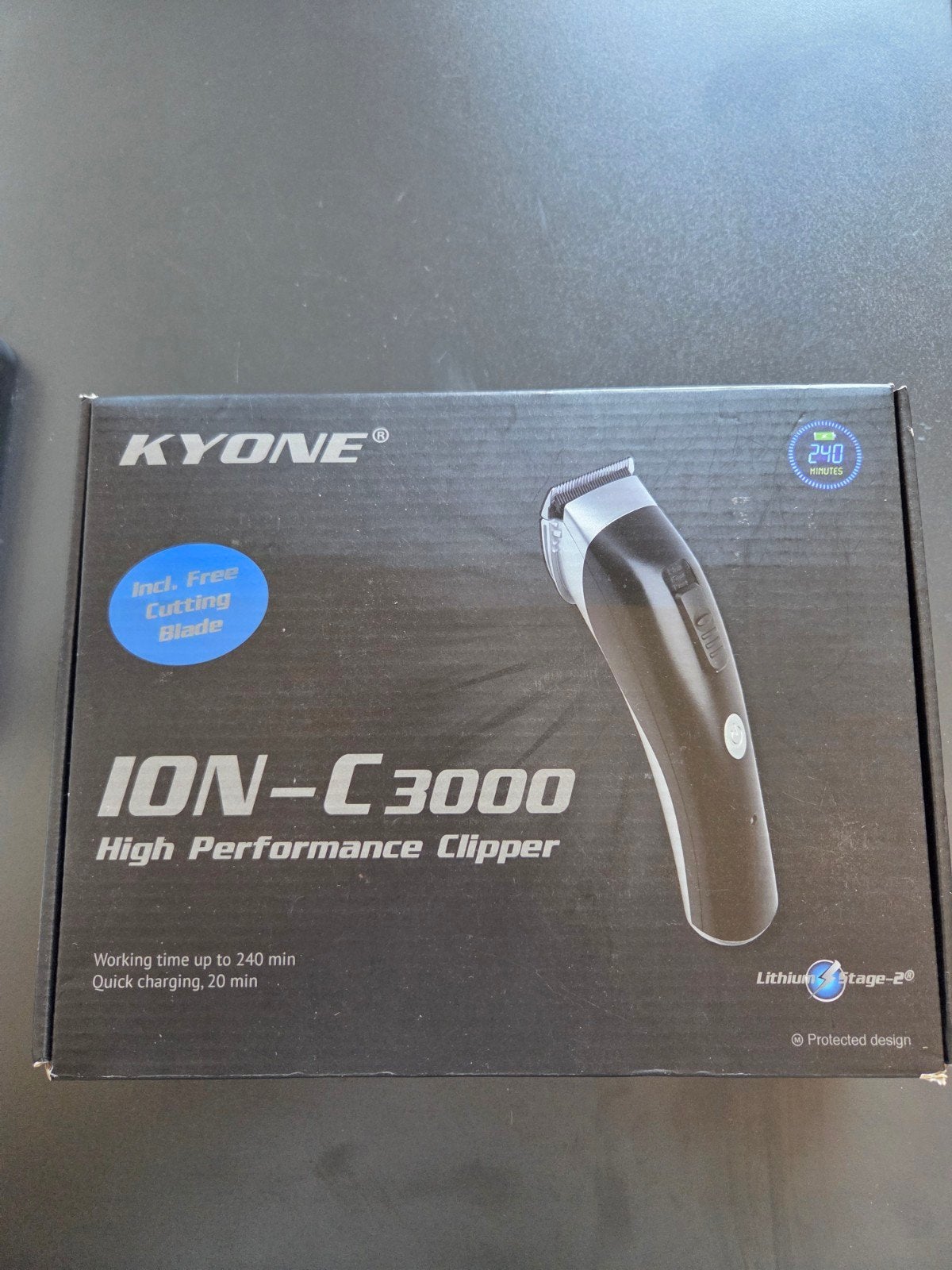 Kyone ION-C3000 High Performance Tondeuse, Ophalen