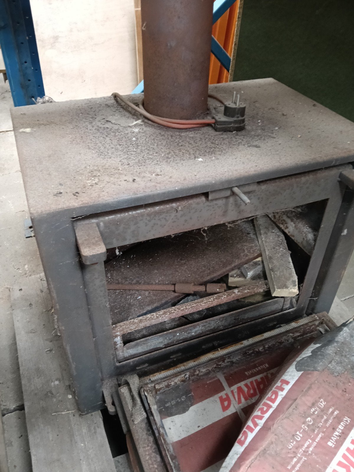 Janus inbouwkachel, Huis en Inrichting, Kachels, Ophalen, Gebruikt, Hout, Houtkachel