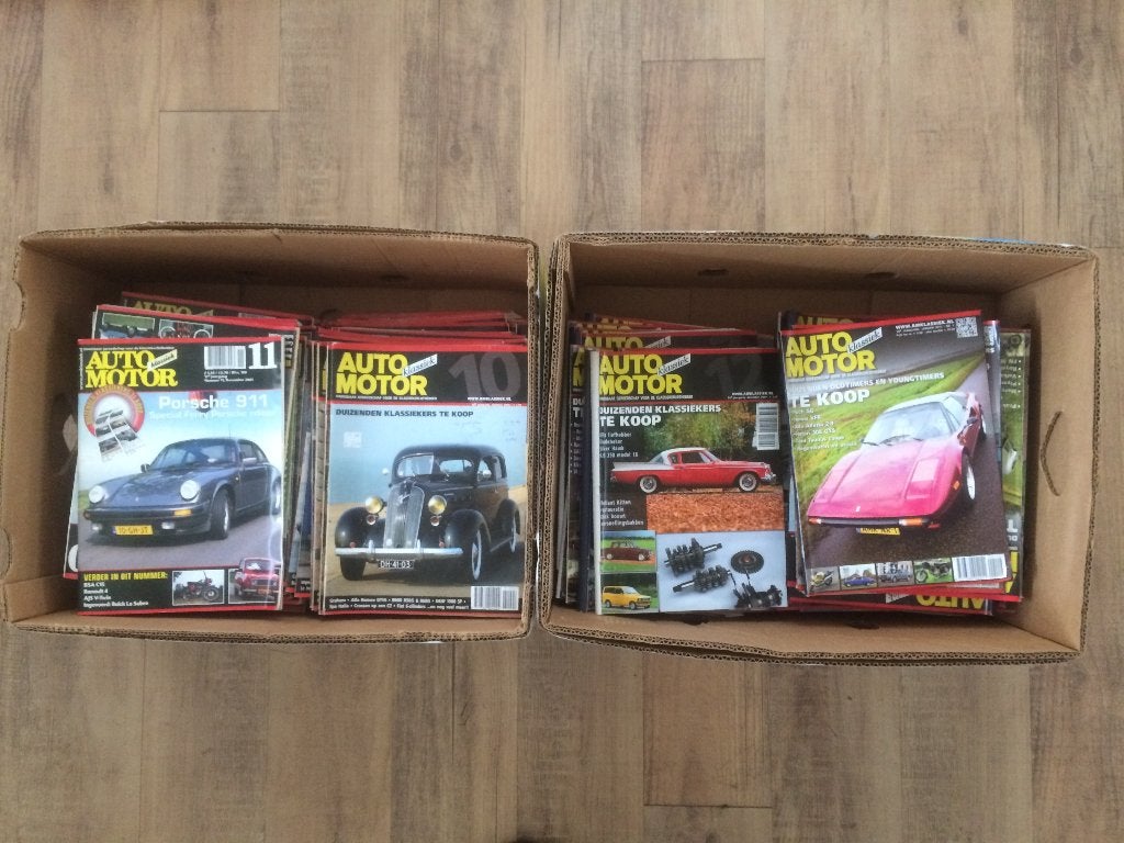 RUILEN: 115x Auto Motor Klassiek autobladen 1997-2012, Ophalen, Zo goed als nieuw, Damesbladen
